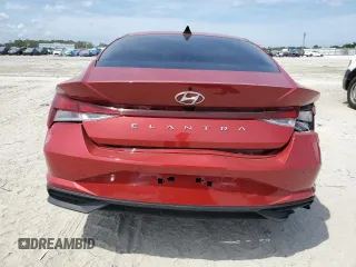 2023 Hyundai Elantra SEL with VIN KMHLS4AG1PU435568, listed as a Copart auction lot 53492005 with Not provided miles and Non repairable. Bid and sale history available at DreamBid. Image 6.