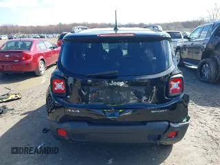 2017 Jeep Renegade Sport with VIN ZACCJBAB3HPE59292, listed as a IAAI auction lot 41931546 with 51,573 mi miles and . Bid and sale history available at carsss.com. Image 16.