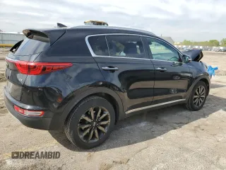2018 Kia Sportage EX with VIN KNDPN3AC9J7398389, listed as a Copart auction lot 55902125 with 154,786 mi miles and Salvage title. Bid and sale history available at DreamBid. Image 3.