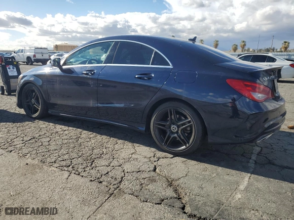 2018 Mercedes-Benz CLA with VIN WDDSJ4EB0JN537856, listed as a Copart auction lot 49134115 with 59,562 mi miles and Salvage Title. Bid and sale history available at carsss.com. Image 2.