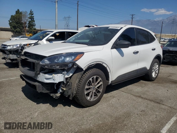 2021 Ford Escape S with VIN 1FMCU9F67MUA90792, listed as a Copart auction lot 53355865 with 81,647 mi miles and Salvage title. Bid and sale history available at DreamBid. Image 1.