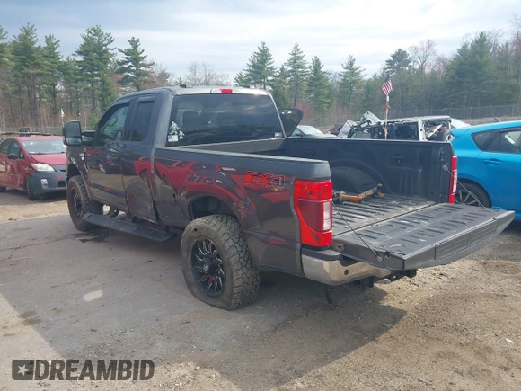 2020 Ford F-250 XL with VIN 1FT7X2B63LEE71252, listed as a IAAI auction lot 41999812 with 55,001 mi miles and . Bid and sale history available at DreamBid. Image 3.