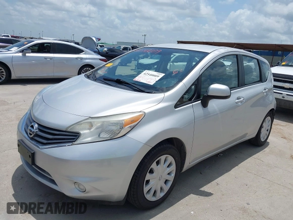 2014 Nissan Note SV with VIN 3N1CE2CP6EL418787, listed as a IAAI auction lot 42540009 with 99,508 mi miles and . Bid and sale history available at DreamBid. Image 2.