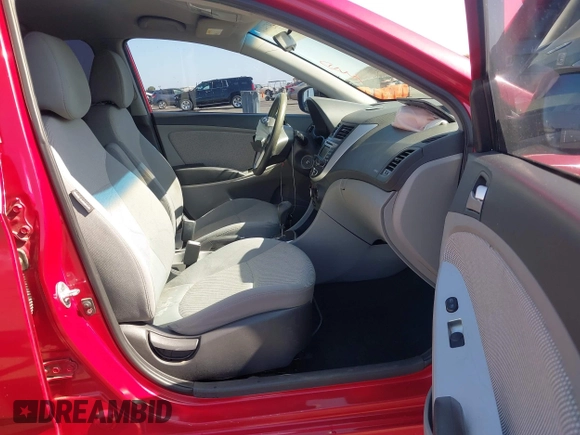 2012 Hyundai Accent GS with VIN KMHCT5AE6CU030446, listed as a IAAI auction lot 42477404 with 186,220 mi miles and . Bid and sale history available at DreamBid. Image 5.