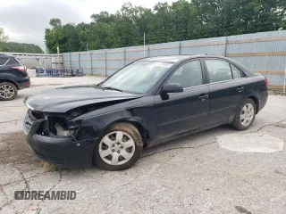 2009 Hyundai Sonata GLS with VIN 5NPET46C99H531722, listed as a Copart auction lot 57354955 with 283,914 mi miles and Salvage title. Bid and sale history available at DreamBid. Image 1.