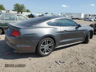 2015 Ford Mustang GT with VIN 1FA6P8CF1F5423420, listed as a Copart auction lot 49845225 with 101,089 mi miles and Salvage Title. Bid and sale history available at DreamBid. Image 3.