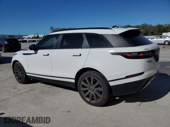 2018 Land Rover Range Rover Velar R-Dynamic HSE with VIN SALYM2RX3JA749625, listed as a Copart auction lot 48131815 with 189,937 mi miles and Clean Title. Bid and sale history available at carsss.com. Image 2.