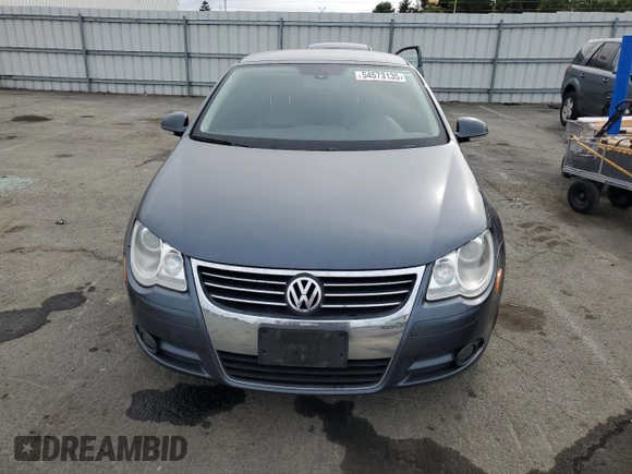 2007 Volkswagen Eos 3.2L with VIN WVWDB71F07V039241, listed as a Copart auction lot 54573135 with 131,341 mi miles and Clean Title. Bid and sale history available at DreamBid. Image 5.