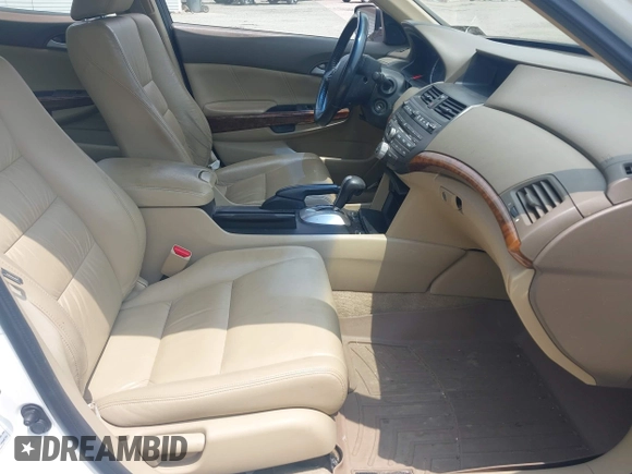 2010 Honda Accord EX-L z VIN 1HGCP2F80AA008145, wystawiony jako IAAI lot #42436858 z przebiegiem 162 739 mil mil oraz . Historia ofert i sprzedaży dostępna na DreamBid. Obrazek 5.