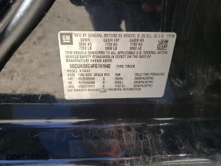 2015 Chevrolet Silverado 1500 LTZ with VIN 3GCUKSEC4FG191842, listed as a Copart auction lot 46911215 with 310,340 mi miles and Salvage Title. Bid and sale history available at carsss.com. Image 12.