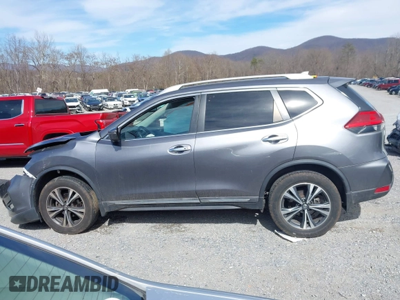 2017 Nissan Rogue SL with VIN 5N1AT2MV6HC871486, listed as a IAAI auction lot 41859693 with 92,344 mi miles. Bid and sale history available at carsss.com. Image 14.