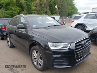 2016 Audi Q3 Premium Plus with VIN WA1EFCFS7GR001791, listed as a IAAI auction lot 42245981 with 113,538 mi miles and . Bid and sale history available at DreamBid. Image 1.