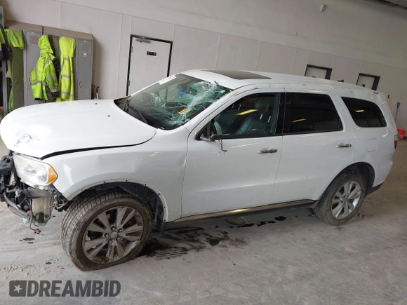 2013 Dodge Durango Crew z VIN 1C4SDJDT3DC540700, wystawiony jako IAAI lot #42097270 z przebiegiem 197 195 mil mil oraz . Historia ofert i sprzedaży dostępna na DreamBid. Obrazek 6.