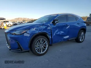 2024 Lexus NX with VIN JTJHKCEZ1R2024067, listed as a Copart auction lot 46890655 with 5,671 mi miles and Salvage Title. Bid and sale history available at carsss.com. Image 1.