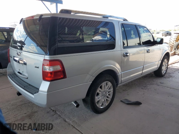 2014 Ford Expedition Max Limited with VIN 1FMJK2A52EEF23658, listed as a Copart auction lot 55168955 with 67,714 mi miles and Salvage Title. Bid and sale history available at DreamBid. Image 3.