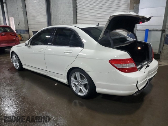 2010 Mercedes-Benz C 300 Sport with VIN WDDGF5EB2AR117652, listed as a Copart auction lot 48030515 with 113,327 mi miles and Salvage Title. Bid and sale history available at DreamBid. Image 2.