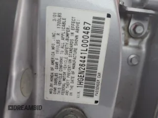 2001 Honda Civic z VIN 1HGEN26441L000467, wystawiony jako Copart lot #79323464 z przebiegiem 92 991 mil mil oraz Czysty tytuł • Clean title. Historia ofert i sprzedaży dostępna na DreamBid. Obrazek 12.