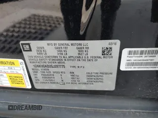 2016 Chevrolet Traverse LT с VIN 1GNKVGKD2GJ287775, выставлен на аукционе IAAI как лот 41775977 с пробегом 102 303 миль миль и . История ставок и продаж доступна на DreamBid. Изображение 9.