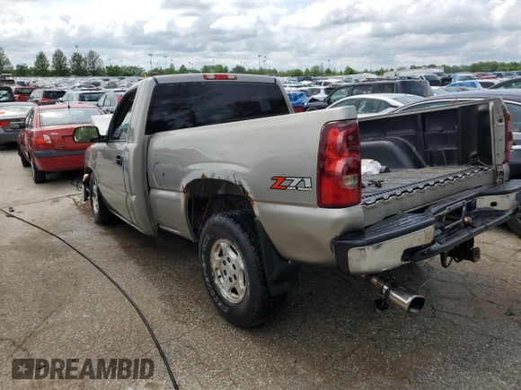 2003 Chevrolet Silverado 1500 LS with VIN 1GCEK14T73Z343155, listed as a Copart auction lot 53270774 with Not Provided miles and Non Repairable. Bid and sale history available at DreamBid. Image 2.