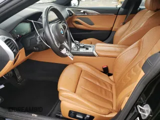 2022 BMW 8 Series 840i with VIN WBAGV2C04NCH43645, listed as a Copart auction lot 46637683 with 25,806 mi miles. Bid and sale history available at carsss.com. Image 7.