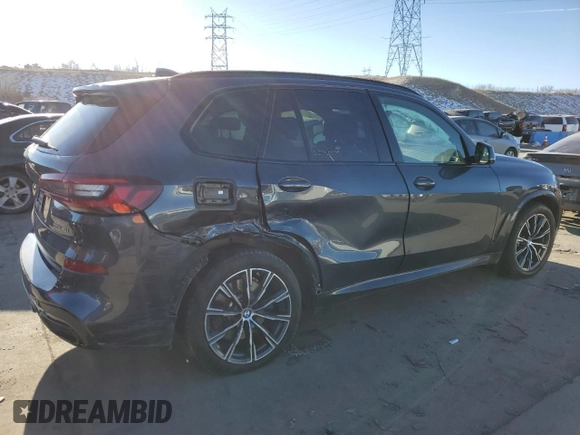 2021 BMW X5 xDrive40i with VIN 5UXCR6C08M9H26435, listed as a Copart auction lot 38291633 with 22,854 mi miles. Bid and sale history available at carsss.com. Image 3.
