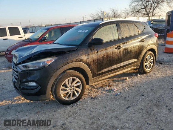 2016 Hyundai Tucson SE z VIN KM8J33A43GU093173, wystawiony jako Copart lot #41459245 z przebiegiem 120 991 mil mil oraz Szkoda całkowita • Salvage title. Historia ofert i sprzedaży dostępna na DreamBid. Obrazek 1.