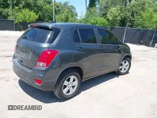2020 Chevrolet Trax LS with VIN 3GNCJKSB7LL193573, listed as a IAAI auction lot 42560366 with 67,311 mi miles and . Bid and sale history available at DreamBid. Image 4.