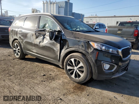2016 Kia Sorento EX with VIN 5XYPH4A12GG022916, listed as a Copart auction lot 74190654 with 123,240 mi miles and Non Repairable. Bid and sale history available at DreamBid. Image 4.