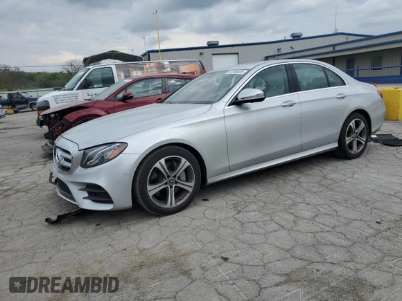 2020 Mercedes-Benz E-Class E 350 with VIN WDDZF8EB9LA707097, listed as a Copart auction lot 52380605 with 33,417 mi miles and Salvage Title. Bid and sale history available at carsss.com. Image 1.