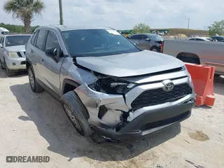 2023 Toyota RAV4 LE with VIN 2T3H1RFV2PW295583, listed as a IAAI auction lot 41866959 with 63,996 mi miles. Bid and sale history available at carsss.com. Image 1.