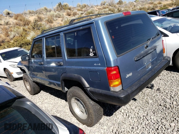 1997 Jeep Cherokee SE with VIN 1J4FJ28S4VL544977, listed as a Copart auction lot 70059214 with 271,174 mi miles and Salvage Title. Bid and sale history available at carsss.com. Image 2.