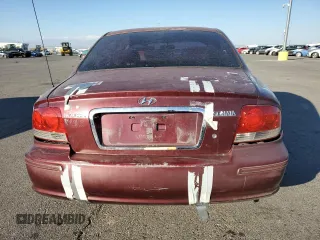 2002 Hyundai Sonata with VIN KMHWF25S12A577255, listed as a Copart auction lot 80964404 with 161,953 mi miles and Salvage Title. Bid and sale history available at carsss.com. Image 6.