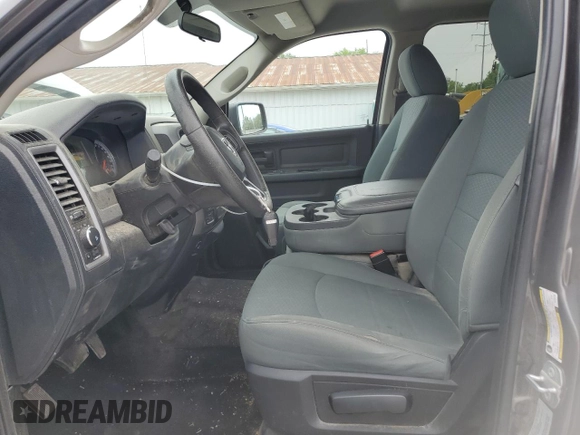 2015 Ram 1500 Tradesman with VIN 3C6RR7KT1FG700165, listed as a Copart auction lot 57486515 with 89,167 mi miles and Salvage title. Bid and sale history available at DreamBid. Image 7.