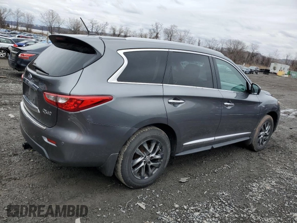 2015 Infiniti QX60 z VIN 5N1AL0MM8FC525142, wystawiony jako Copart lot #51963805 z przebiegiem 172 860 mil mil oraz Szkody całkowita. Historia ofert i sprzedaży dostępna na DreamBid. Obrazek 3.