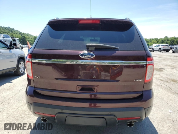 2011 Ford Explorer XLT with VIN 1FMHK8D85BGA03221, listed as a Copart auction lot 66076065 with 116,382 mi miles and Salvage title. Bid and sale history available at DreamBid. Image 6.