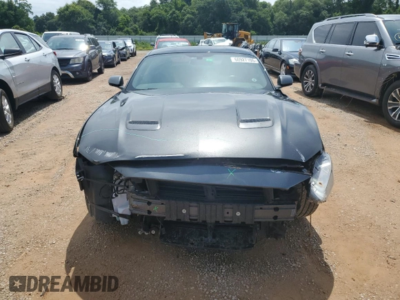 2019 Ford Mustang EcoBoost with VIN 1FA6P8THXK5105677, listed as a Copart auction lot 60927105 with 57,344 mi miles and Salvage title. Bid and sale history available at DreamBid. Image 5.