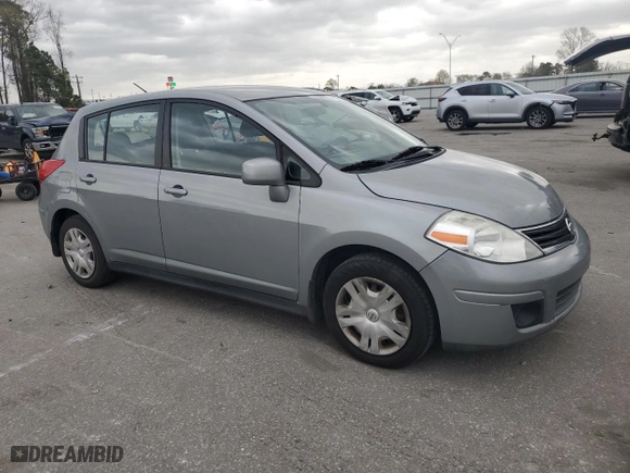 2010 Nissan Versa 1.8 S with VIN 3N1BC1CP1AL355782, listed as a Copart auction lot 49836505 with 176,806 mi miles and Salvage Title. Bid and sale history available at carsss.com. Image 4.