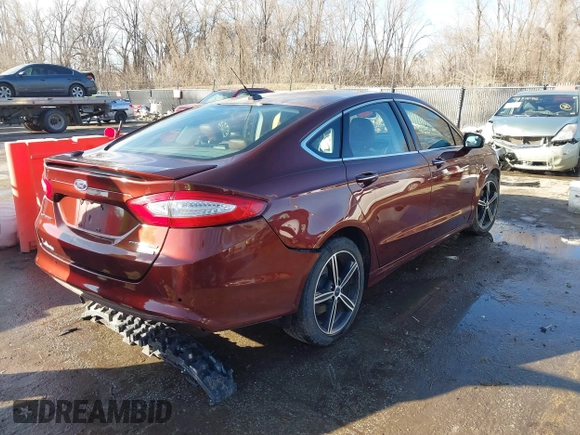 2016 Ford Fusion Titanium with VIN 3FA6P0K90GR244717, listed as a IAAI auction lot 41395806 with 151,853 mi miles. Bid and sale history available at carsss.com. Image 4.