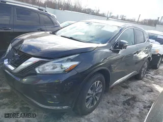 2015 Nissan Murano SL with VIN 5N1AZ2MHXFN220002, listed as a IAAI auction lot 41455807 with 80,975 mi miles. Bid and sale history available at carsss.com. Image 17.