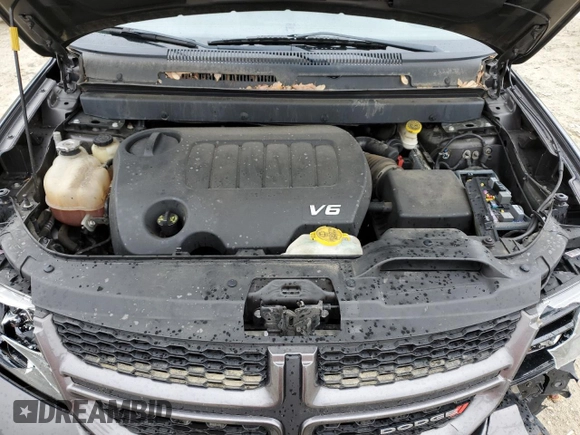 2017 Dodge Journey GT с VIN 3C4PDDEG4HT578617, выставлен на аукционе Copart как лот 56658625 с пробегом 68 356 миль миль и Списание • Salvage title. История ставок и продаж доступна на DreamBid. Изображение 12.