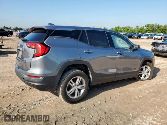 2019 GMC Terrain SLE with VIN 3GKALMEV4KL232165, listed as a Copart auction lot 58780225 with 82,117 mi miles and Salvage title. Bid and sale history available at DreamBid. Image 3.