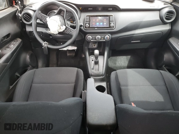 2024 Nissan Kicks S with VIN 3N1CP5BV6RL584440, listed as a Copart auction lot 47083115 with 2,042 mi miles and Salvage Title. Bid and sale history available at DreamBid. Image 8.