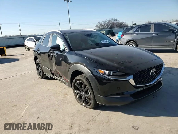 2024 Mazda CX-30 S Select Sport with VIN 3MVDMBBMXRM710825, listed as a Copart auction lot 47501475 with Not Provided miles and Salvage Title. Bid and sale history available at DreamBid. Image 12.