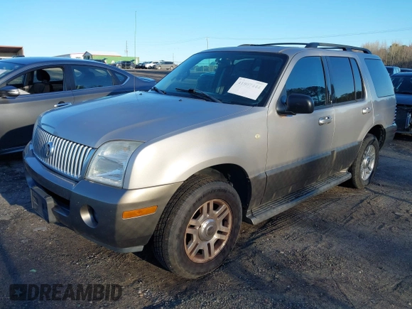 2004 Mercury Mountaineer Convenience z VIN 4M2ZU86K84UJ01654, wystawiony jako IAAI lot #41807444 z przebiegiem 210 427 mil mil oraz . Historia ofert i sprzedaży dostępna na DreamBid. Obrazek 2.
