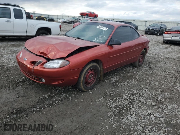 1999 Ford Escort Cool z VIN 3FAKP1135XR110190, wystawiony jako Copart lot #83667154 z przebiegiem 82 448 mil mil oraz Szkoda całkowita • Salvage title. Historia ofert i sprzedaży dostępna na DreamBid. Obrazek 1.