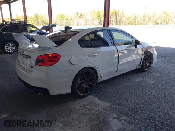 2020 Subaru WRX STI with VIN JF1VA2S64L9812553, listed as a IAAI auction lot 41915476 with 66,157 mi miles. Bid and sale history available at carsss.com. Image 4.