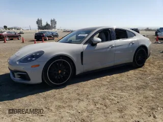 2017 Porsche Panamera 4S with VIN WP0AB2A76HL123883, listed as a Copart auction lot 75050554 with 65,256 mi miles and Salvage Title. Bid and sale history available at DreamBid. Image 1.