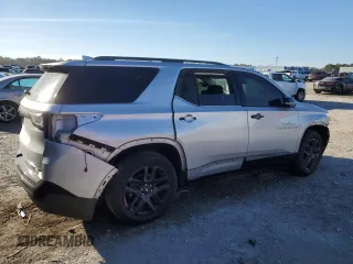 2021 Chevrolet Traverse Premier with VIN 1GNERKKW0MJ220187, listed as a Copart auction lot 46138135 with 99,652 mi miles and Non Repairable. Bid and sale history available at carsss.com. Image 3.