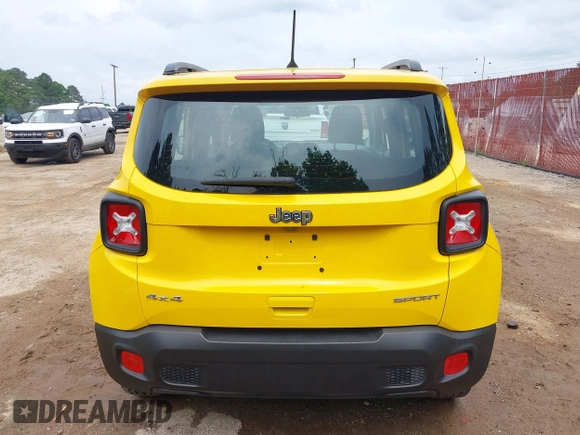 2018 Jeep Renegade Upland with VIN ZACCJBAB3JPJ55320, listed as a IAAI auction lot 42300535 with 79,114 mi miles and . Bid and sale history available at DreamBid. Image 17.