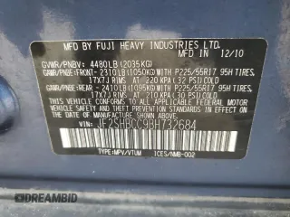 2011 Subaru Forester 2.5X Premium with VIN JF2SHBCC9BH732684, listed as a Copart auction lot 45424195 with 146,831 mi miles and Salvage Title. Bid and sale history available at carsss.com. Image 16.